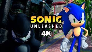 Sonic Unleashed  All cutscenes in native 4K  60 FPS [upl. by Aluk]