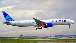 4K Beautiful Evening Plane Spotting at Chicago OHare Airport [upl. by Enomar183]