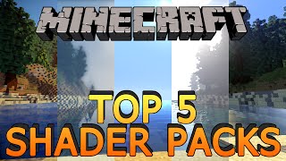 Minecraft  Top 5 shaders 18 [upl. by Koziara]