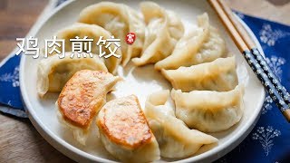 鸡肉煎饺 Chicken Dumplings [upl. by Lebatsirhc428]