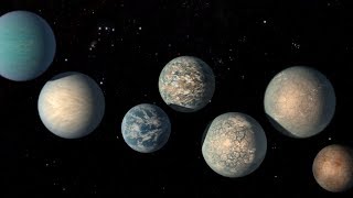 Hubble Observes Atmospheres of TRAPPIST1 Exoplanets in the Habitable Zone [upl. by Lonee]