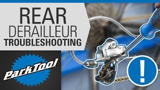 Rear Derailleur  Advanced Troubleshooting [upl. by Louls]