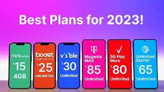 Best Cell Phone Plans for 2023 [upl. by Ahtnammas574]