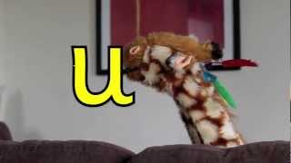 Geraldine the Giraffe learns u sound [upl. by Ahsyla]