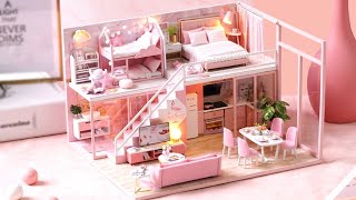 CÓMO HACER UNA CASA EN MINIATURA PARA BARBIE  5 IDEAS [upl. by Varin]