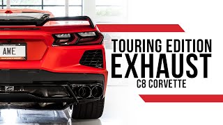 AWE Touring Edition Exhaust for the Chevrolet C8 Corvette [upl. by Neuburger]