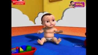 Baby Song  Chinnu Telugu Rhymes for kids [upl. by Naesed]