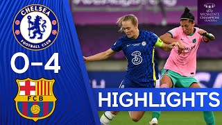 Chelsea 04 Barcelona  UEFA Women’s Champions League Final  Highlights [upl. by Maddy]