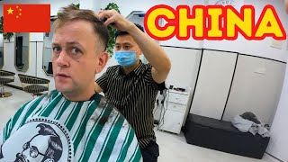 Local Haircut in Chongqing China 🇨🇳 [upl. by Shermie]