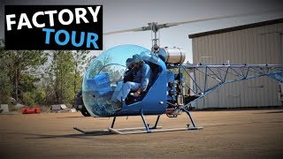 Helicopter Factory Tour  Safari Helicopters [upl. by Alat]