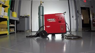 Lincoln 256 Power Mig Welder [upl. by Ahsiener]