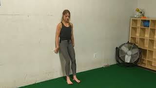 Exercise Demo Anterior Tibialis Raise [upl. by Etterb45]