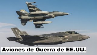 Top 10 Aviones de Guerra mas Poderosos de Estados Unidos [upl. by Ertemed]