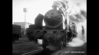 AU SERVICE DE LA FRANCE  1946 SNCF Ferroviaire  French Trains [upl. by Randie]