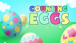 Cool Easter Eggs  Counting 1 to 10  LOTTY LEARNS [upl. by Euqenimod]