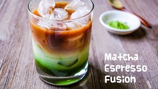 Matcha amp Espresso Fusion Starbucks Copycat [upl. by Jennette]