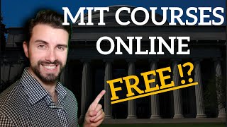 MIT Online Courses for FREE  What They Offer and How to Access [upl. by Akemeuwkuhc449]