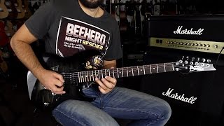 IBANEZ GRX70QA TKS  Guitar Demo [upl. by Fulmer]