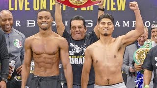 Errol Spence Jr vs Mikey Garcia FULL WEIGH IN amp FINAL FACE OFF  Fox PBC [upl. by Dewhurst]