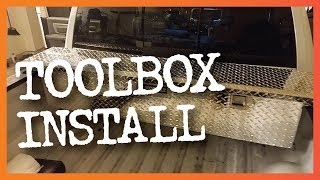 Easy Truck Tool Box Install [upl. by Trudie497]