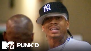 Ashton Kutcher vs Allen Iverson Jermaine ONeal George Lopez amp Tyrese  Punkd [upl. by Aiuhsoj]