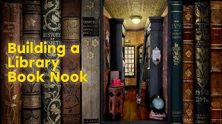 BUILDING a BOOK NOOK from Scratch [upl. by Bopp]