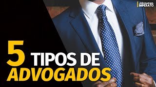 5 TIPOS DE ADVOGADOS  JRImperato [upl. by Aistek245]