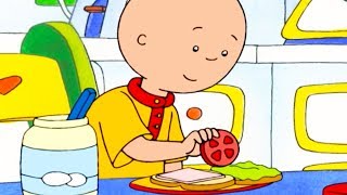 Caillou Makes a Sandwich  Caillou Cartoon [upl. by Georg]