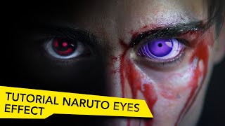 FILMMAKER TUTORIAL  AFTER EFFECTS NARUTO SHARINGAN AND RINNEGAN EYES [upl. by Oznecniv]