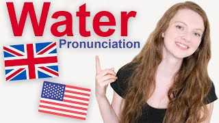 How to Pronounce quotWaterquot in British English and American English [upl. by Jovitah]