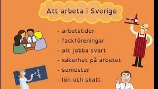 Att jobba i Sverige viktig information [upl. by Artapoelc]