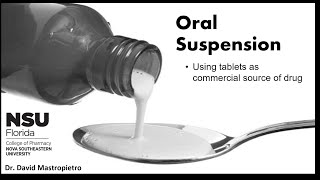 Compounded Oral Suspension [upl. by Ramso]