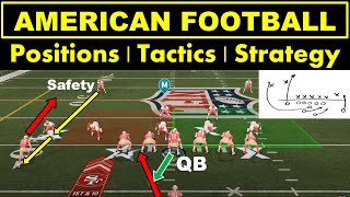 Football Plays Positions Strategy amp Tactics for Beginner  American Football Explained [upl. by Maurer686]