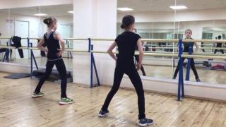 Anna Shcherbakova and Alexandra Trusova dance training [upl. by Adamsun]