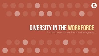 Diversity in the Workforce [upl. by Ahsyad]