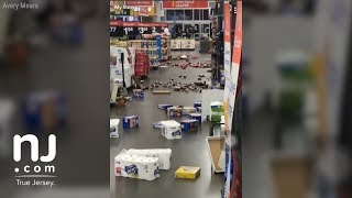 Disgruntled Walmart employee destroys Vineland store [upl. by Alliuqaj507]