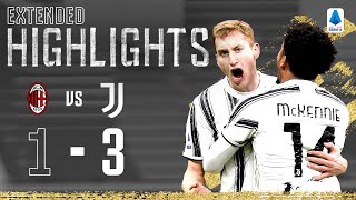 Milan 13 Juventus  Federico Chiesa amp Weston McKennie Seal Huge San Siro Win  EXTENDED Highlights [upl. by Llednew]