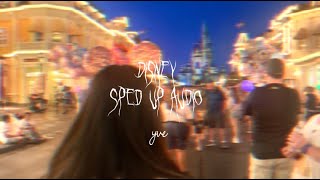 DISNEY SONGS SPED UP [upl. by Napas]