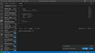 Remote SSH Configuration in VScode [upl. by Annayoj289]