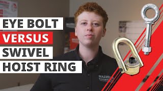 Understanding Eye Bolts and Swivel Hoist Rings [upl. by Valentino]