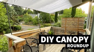 10 Inspiring DIY Canopies amp Sunshades [upl. by Winthorpe]