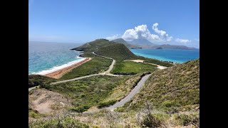 Saint Kitts best beaches Reggae Cockleshell Banana Bay Park Hyatt travel vlog GoPro HD [upl. by Froehlich]