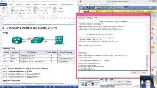 10235 Lab  Configuring Stateless and Stateful DHCPv6 [upl. by Blum]