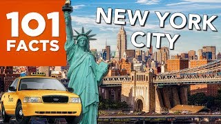 101 Facts About New York [upl. by Ayomat]