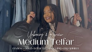 Telfar Bag Unboxing and Review [upl. by Loesceke525]