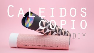 Caleidoscopio DIY fácil para niños  Make easy kaleidoscope for kids [upl. by Odessa]