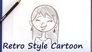 How to Draw a Cartoon  for Beginners [upl. by Solracesoj]