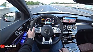 The New Mercedes C63 S AMG 2021 Test Drive [upl. by Lash]