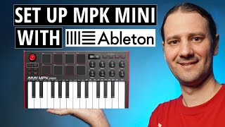 AKAI MPK MINI MK3  Ableton Live Setup Tutorial [upl. by Giacomo506]