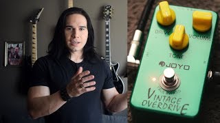 Joyo  The Cheapest Best Overdrive Pedal  Demo  Review [upl. by Amerigo]